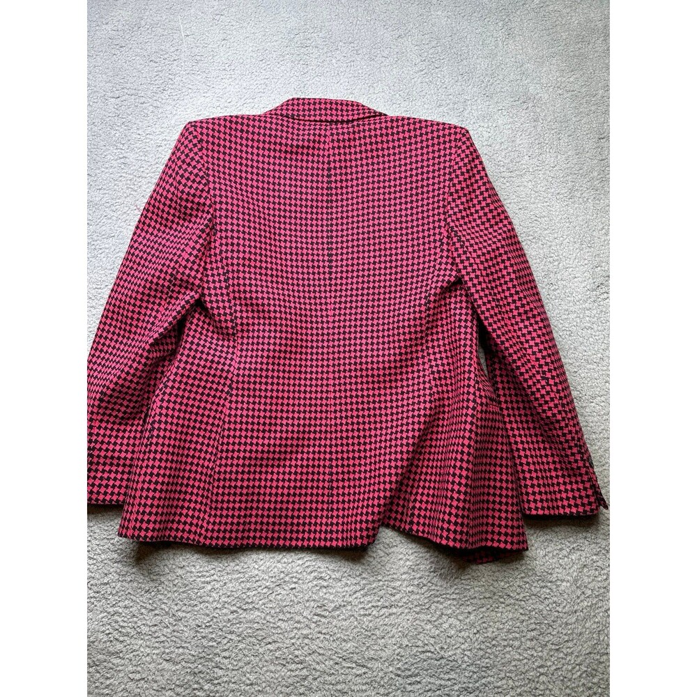 Pendleton Houndstooth pure Wool blazer size 8 ama… - image 5